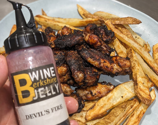 Spicy Devil's Fire Air Fryer Chicken Wings