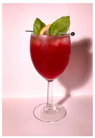 Blackberry Basil Bramble