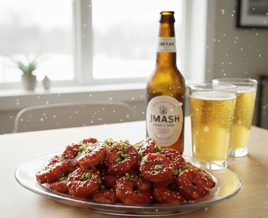 Spicy Zinfandel Glazed Bang Bang Shrimp