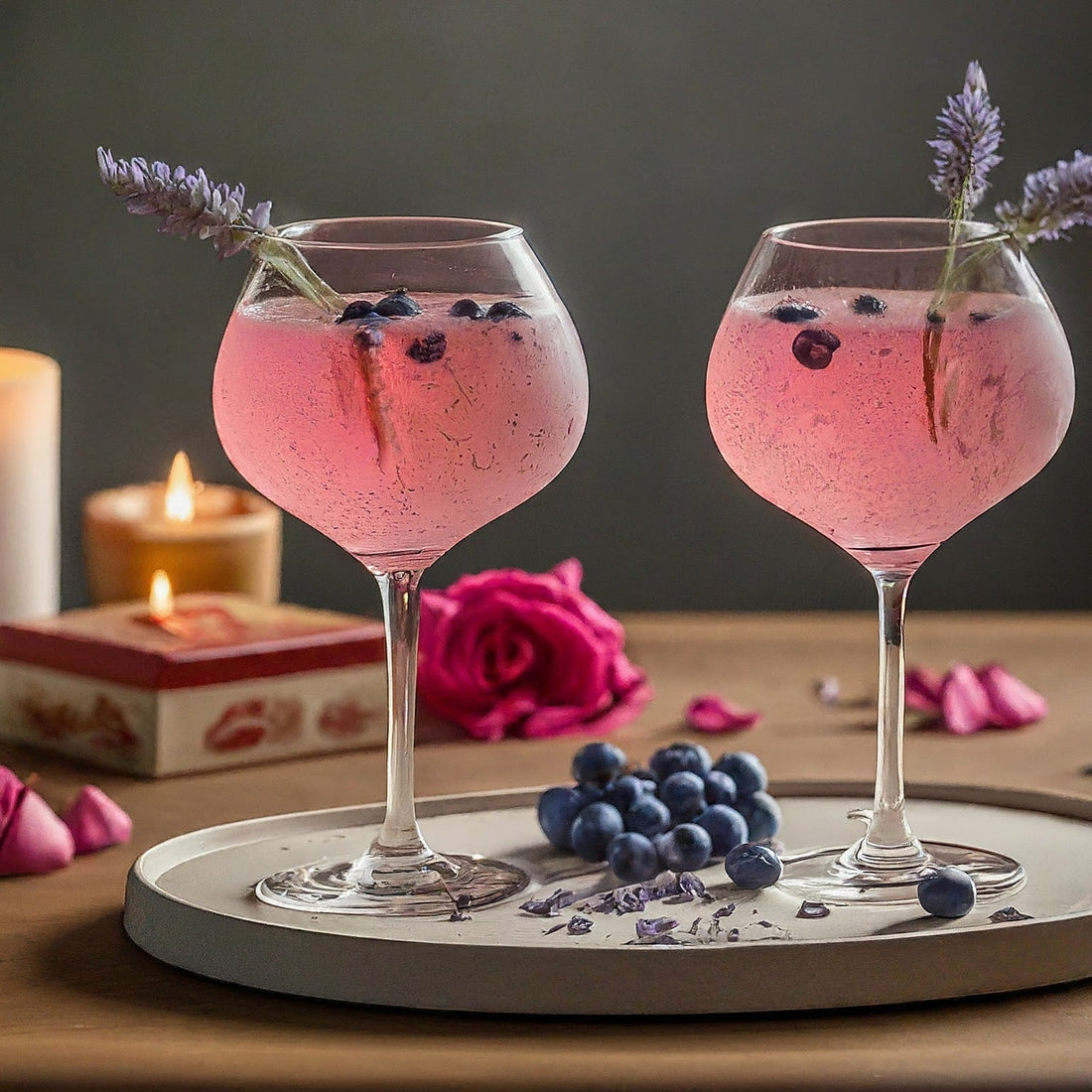 Lovebird's Lavender Fizz: A Romantic Valentine's Cocktail