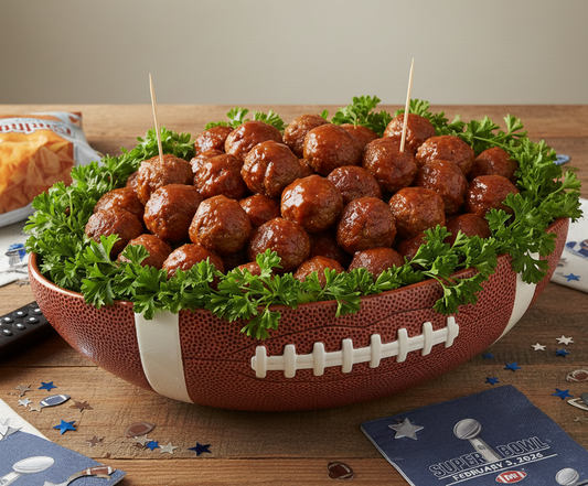 SUPER EASY COCKTAIL MEATBALLS