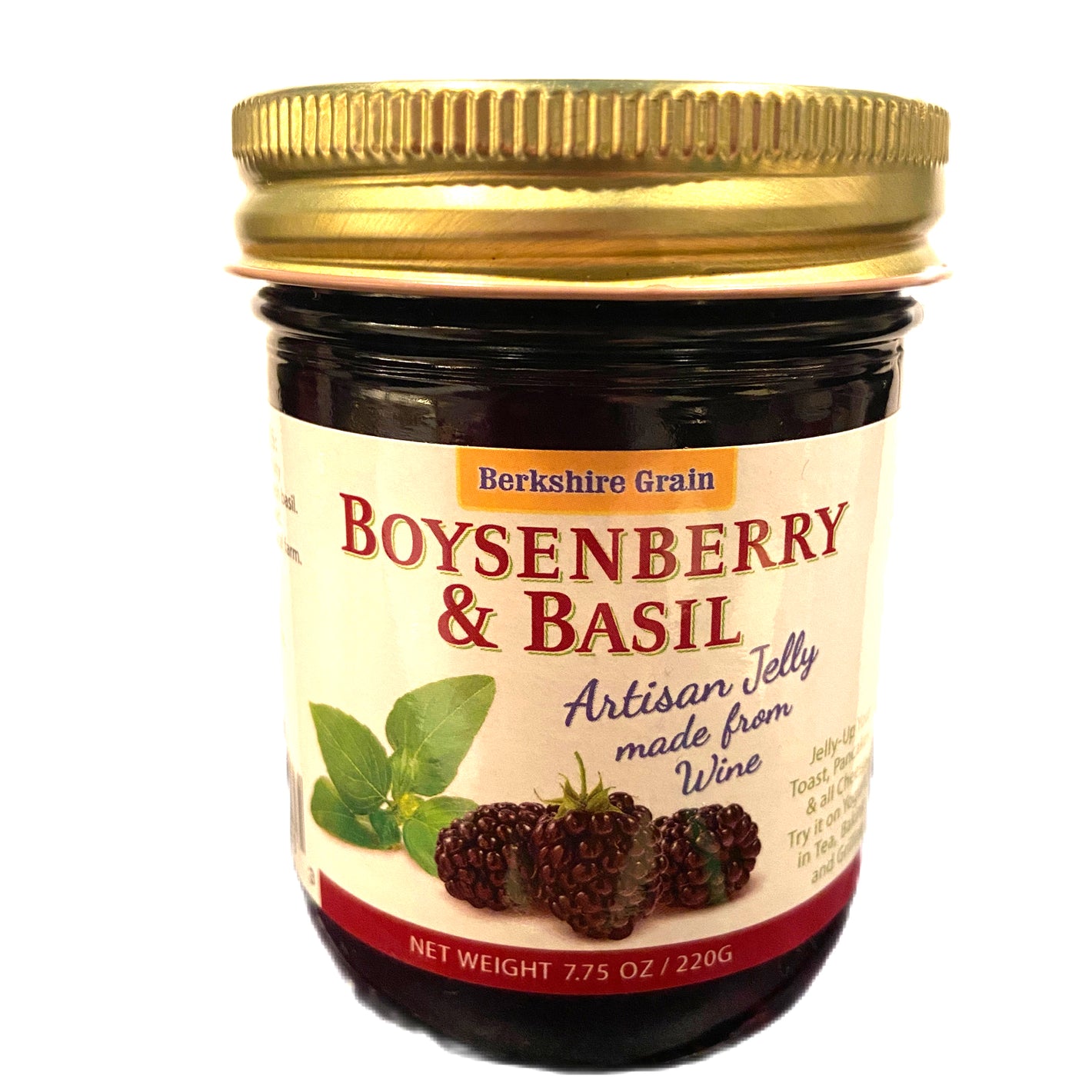 Boysenberry & Basil Berkshire Wine Jelly
