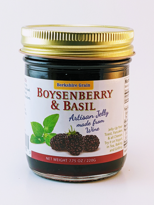 Boysenberry & Basil Wine Jelly by Berkshire Grain