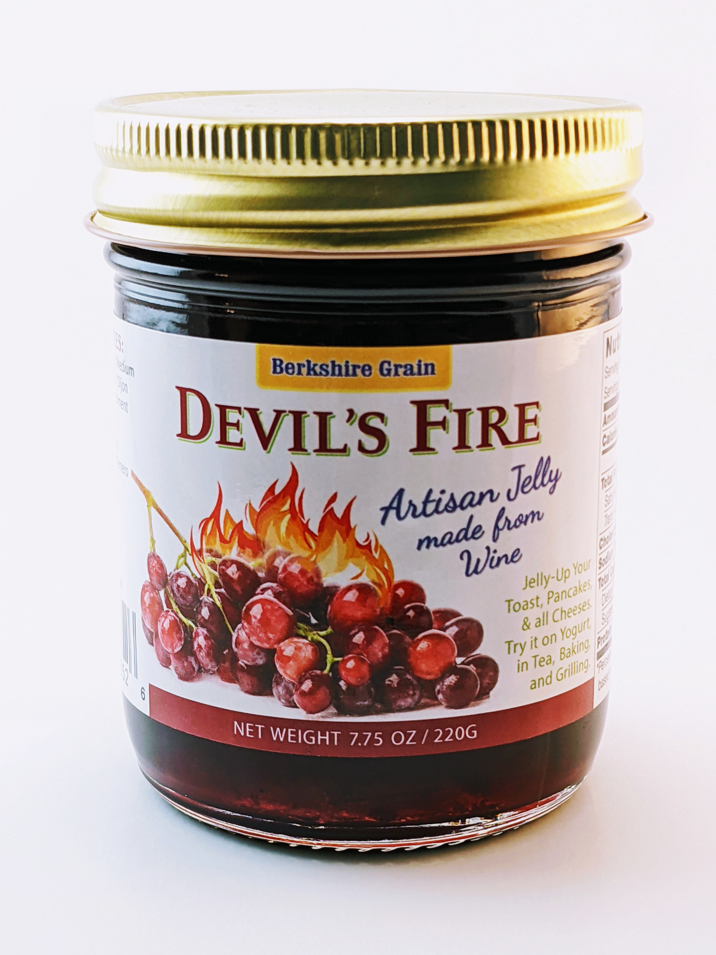 Devil's Fire Wine Jelly by Berkshire Grain